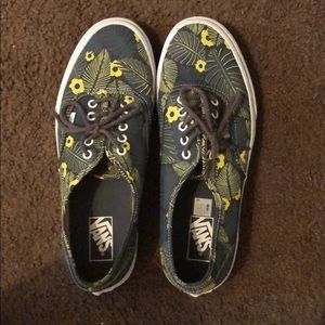 Floral vans